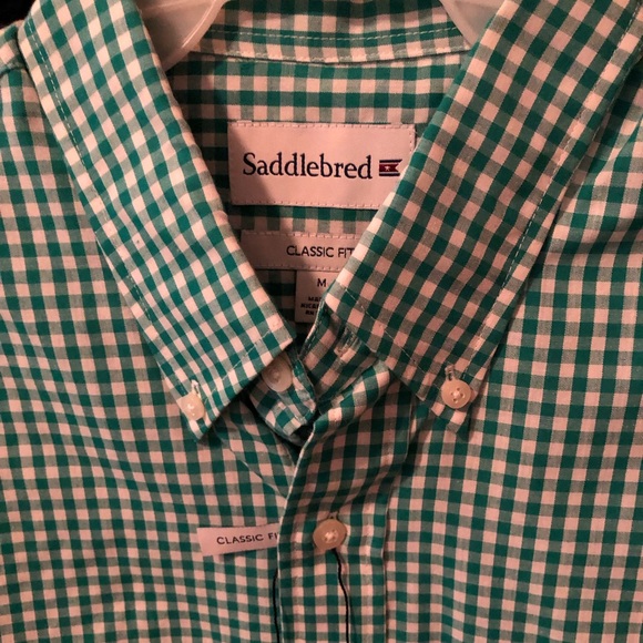 Saddlebred Classic Fit Men’s Short sleeve button up - Picture 1 of 5